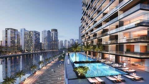 Beau projet avec vue sur la ville à Business Bay, Dubaï      — 10/10