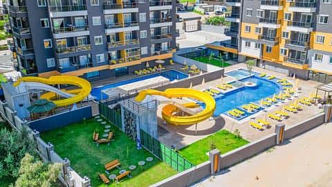 3+1 Duplex zum Verkauf in Alanya Mahmutlar | Meerblick | Türkische Staatsbürgerschaft | Einzugsbereit