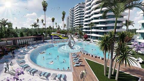 Complexe de luxe dans la région de Long Beach, Chypre — 2/50