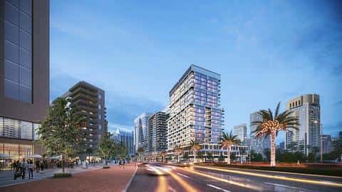 Beau projet avec vue sur la ville à Business Bay, Dubaï      — 3/10