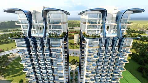 Du studio aux appartements 3 chambres de luxe avec piscines privées à Samana Waves 2, Dubaï — 7/18