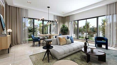 Maison de ville luxueuse de 5 chambres dans le parc d'investissement de Dubaï — 10/18