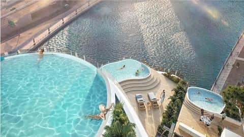 Projet d'appartements exquis situé dans la marina de Dubaï — 7/24