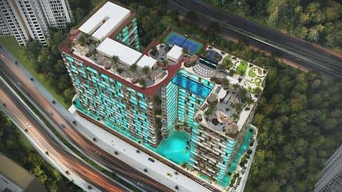 Appartements de luxe avec piscines privées | Peace Lagoons Dubaï — 2/25