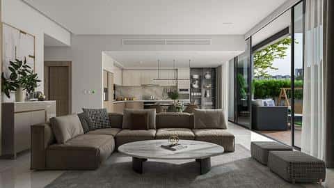 Vie de luxe à Dubaïland : maisons de ville modernes — 8/11