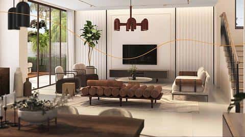 Maisons de ville méditerranéennes luxueuses à Dubaï — 3/6