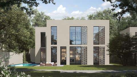 Maisons de ville et villas élégantes dans la banlieue d'Al Bedea — 6/10