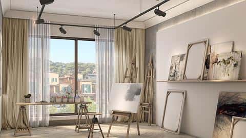 Maisons méditerranéens dans les lagons de Damac, Dubaï — 4/10