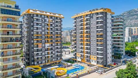 3+1 Duplex zum Verkauf in Alanya Mahmutlar | Meerblick | Türkische Staatsbürgerschaft | Einzugsbereit