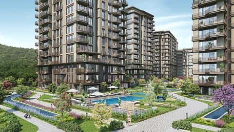 Luxuswohnungen zum Verkauf in Maslak Sarıyer Istanbul — 3/29