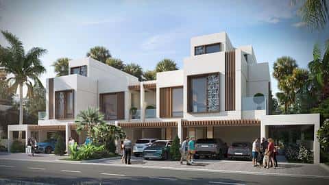 Maisons de ville méditerranéennes luxueuses à Dubaï — 2/6