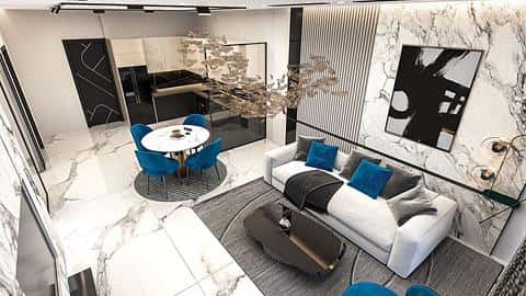 Appartements luxueux de 1 à 2 chambres à vendre à Jumeirah Village Circle, Dubaï — 3/12