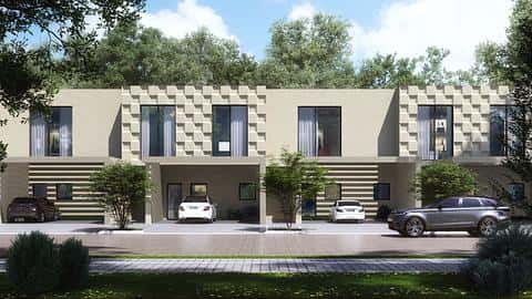Maisons de ville et villas élégantes dans la banlieue d'Al Bedea — 5/10