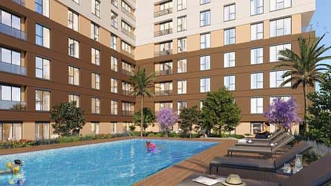 2+1 Wohnung für Staatsbürgerschaft in Istanbul Zeytinburnu Topkapı