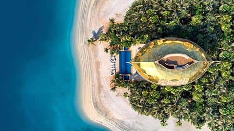 Villa de luxe en bord de mer dans les îles du monde, Dubaï — 3/43