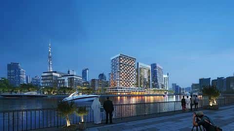 Beau projet avec vue sur la ville à Business Bay, Dubaï      — 2/10