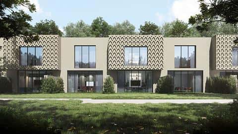 Maisons de ville et villas élégantes dans la banlieue d'Al Bedea — 4/10
