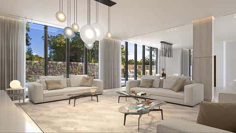 Maisons de ville et villas élégantes dans la banlieue d'Al Bedea — 9/10