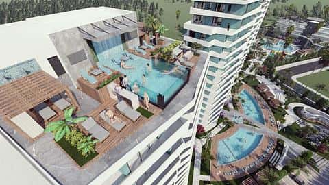 Complexe de luxe dans la région de Long Beach, Chypre — 10/50