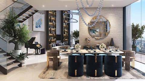 Appartements de luxe avec vue sur le canal à Business Bay — 4/17