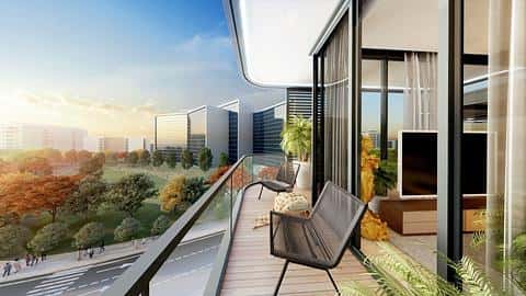 Vie de luxe au parc de Dubaï — 5/17