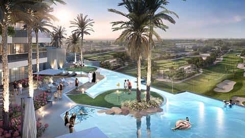 Résidence 1 chambre à DAMAC Hills Dubaï — 6/12