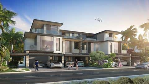 Maisons de ville luxueuses dans le Golf City à Dubaï — 4/8