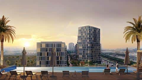 Une vie dynamique dans l'IMPZ de Dubaï : des appartements modernes avec une vue imprenable — 3/9