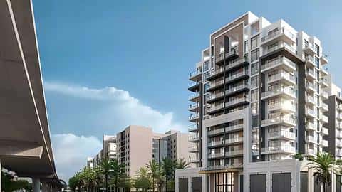 Appartements de luxe à vendre à Avenue Residence 6, Al Furjan – Nabni Developments — 2/8