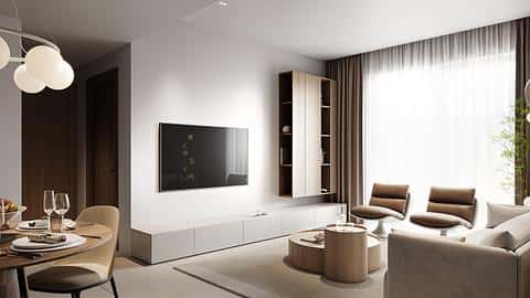 Appartements Luxueux dans la V1VID Tower, JVT Dubai — 9/22