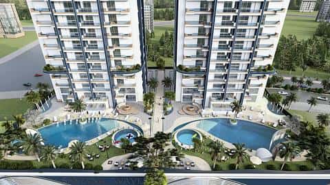 Du studio aux appartements 3 chambres de luxe avec piscines privées à Samana Waves 2, Dubaï — 8/18