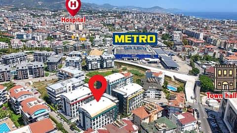 Gewerblicher Shop zum Verkauf in Alanya Oba | Sofort nutzbar & voll ausgestattet | Hohe Mieteinnahmen