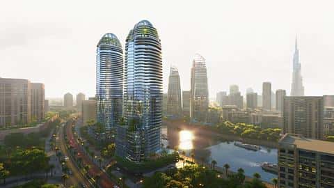 Appartements chics avec vue panoramique à Business Bay — 2/20
