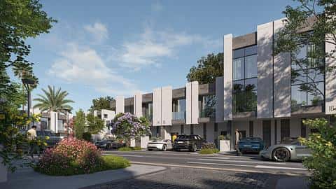Vie de luxe à Dubaïland : maisons de ville modernes — 2/11