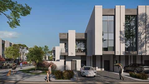 Vie de luxe à Dubaïland : maisons de ville modernes — 3/11