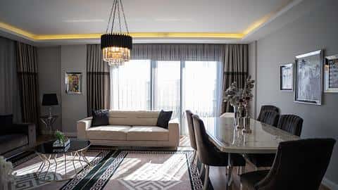 Wohnung zu verkaufen in Istanbul Kadıköy Suadiye | Staatsbürgerschaft-berechtigt | Voll möbliert  | Meer- & Stadtblick
