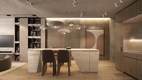 Appartements de luxe avec piscines privées | Peace Lagoons Dubaï — 9/25