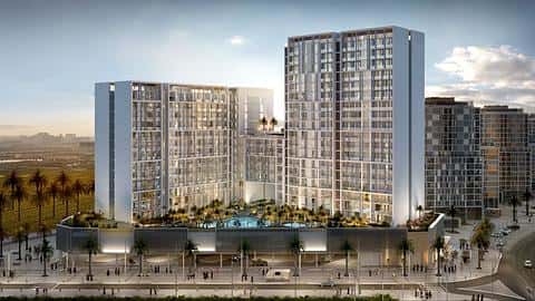 Une vie dynamique dans l'IMPZ de Dubaï : des appartements modernes avec une vue imprenable — 2/9