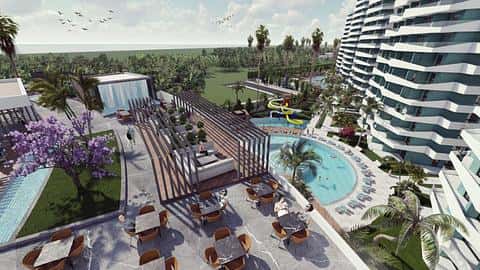 Complexe de luxe dans la région de Long Beach, Chypre — 6/50