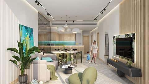 Appartements luxueux avec vue sur le lagon à Dubaï — 9/16