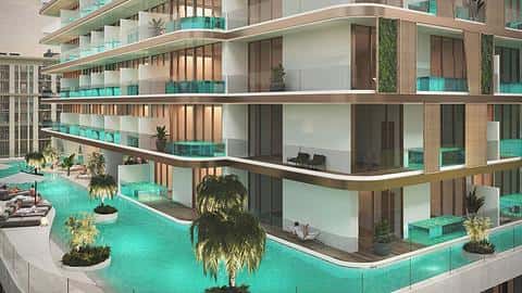 Appartements de luxe avec piscines privées | Peace Lagoons Dubaï — 5/25