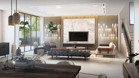 Maisons de ville de 4 chambres au design unique à Golf City — 3/7