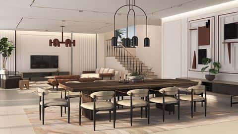 Maisons méditerranéens dans les lagons de Damac, Dubaï — 8/10
