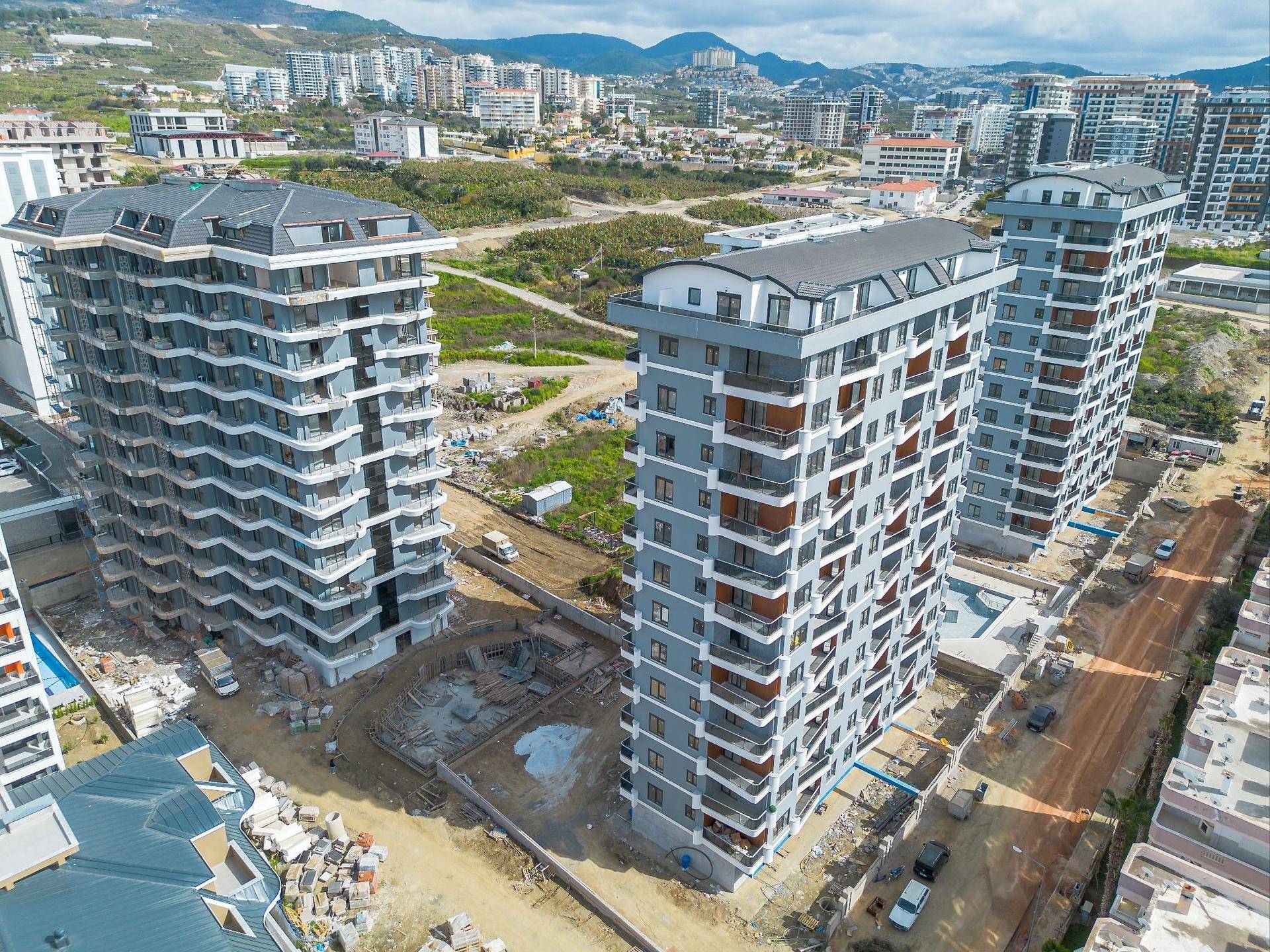 Uniquely designed project with plentiful amenities in Mahmutlar