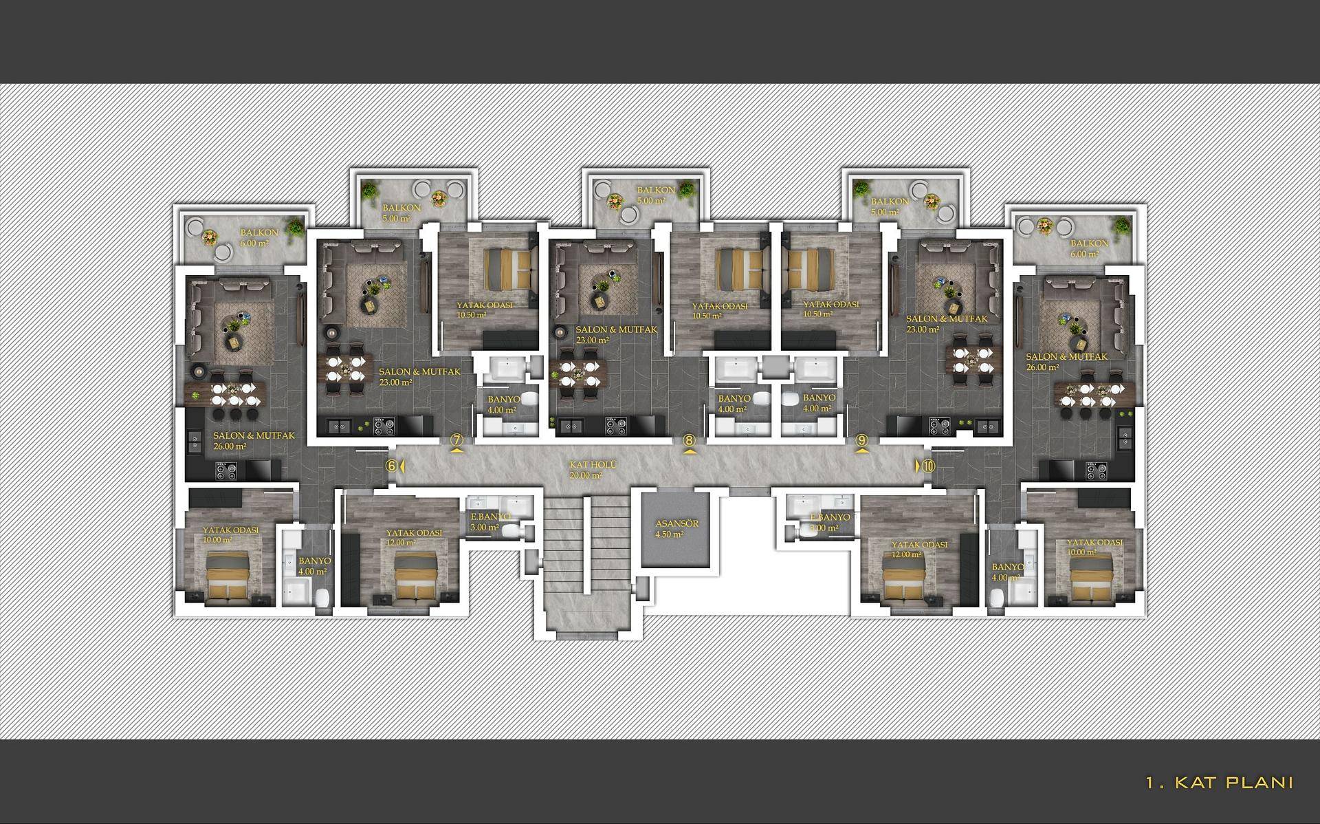 Plantegning billede 7