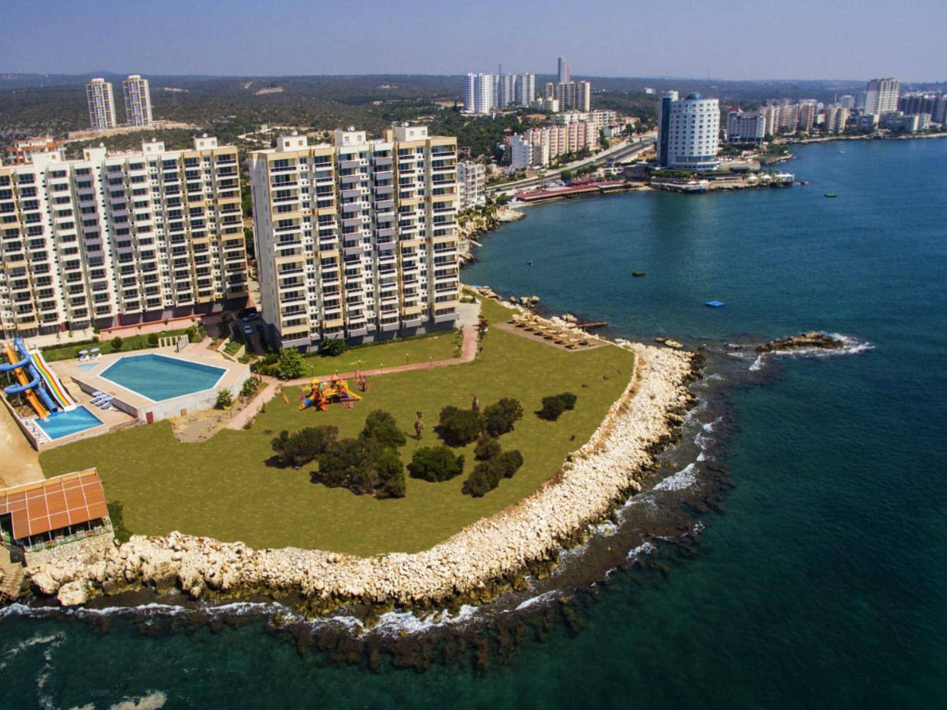 Seaside Apartments with Panoramic Sea View in Erdemli,Mersin