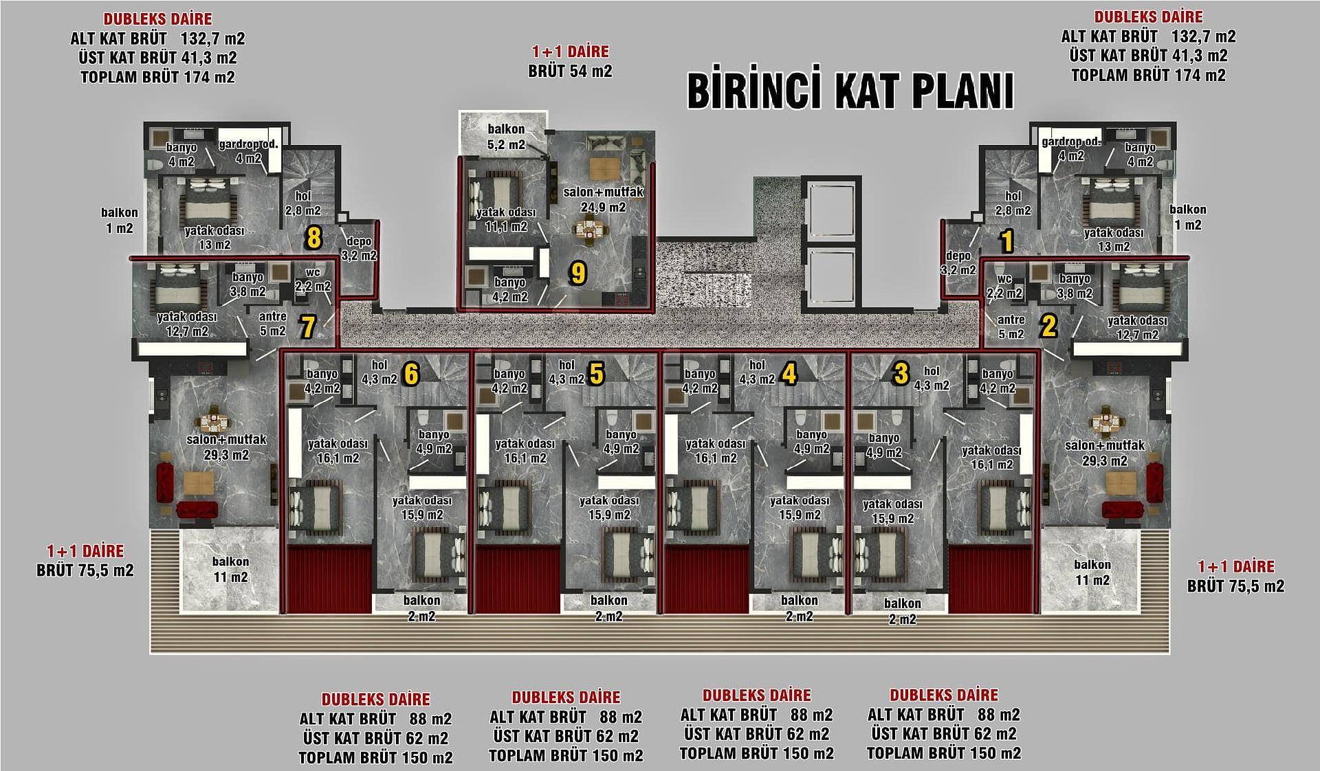 Plantegning billede 2