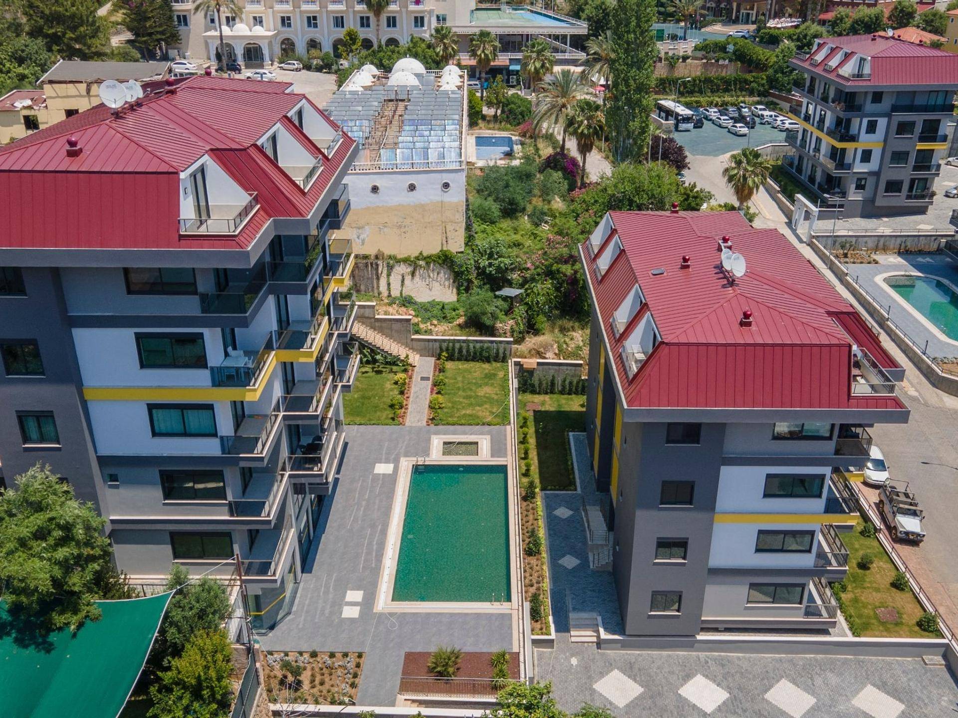 Charmante 1-Zimmer-Wohnung in Kestel, Alanya, Antalya