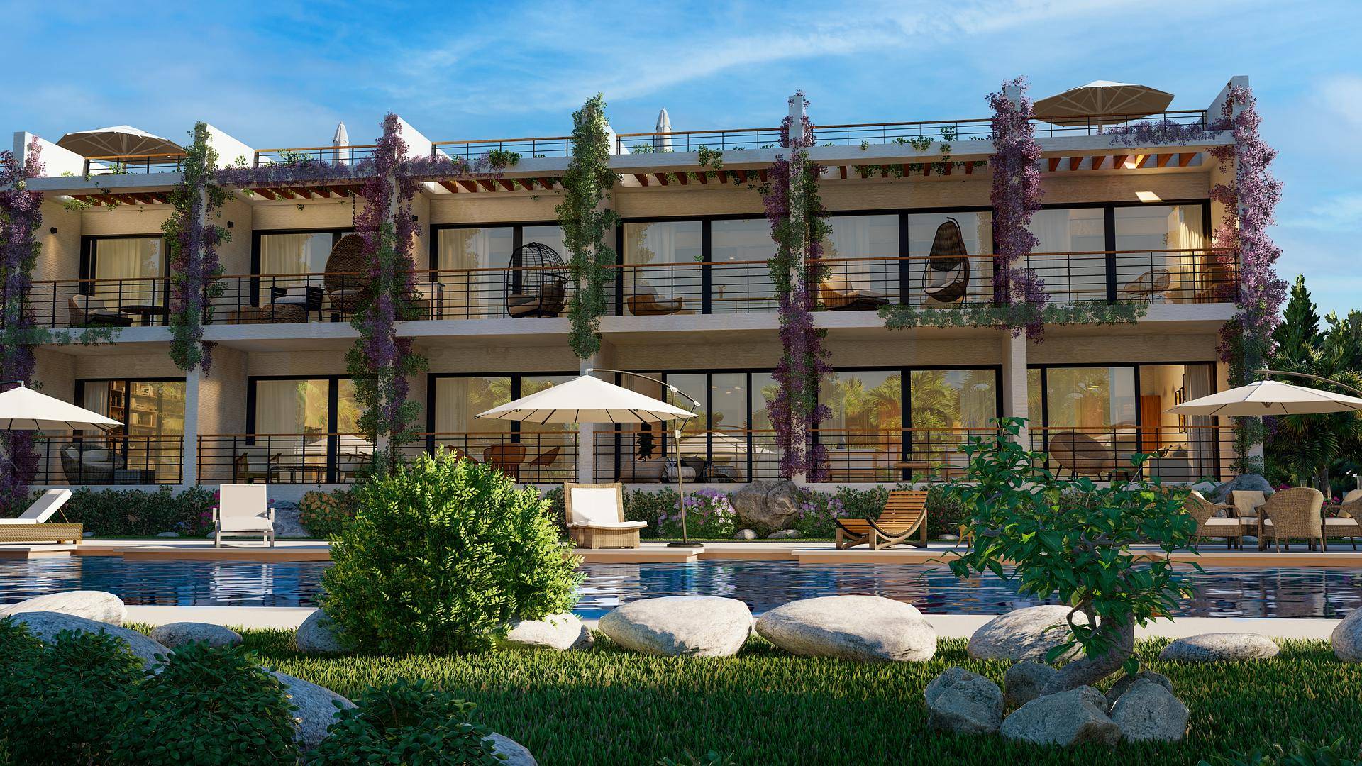 Zweite Phase des atemberaubenden Insel-Stil Wohnkomplexes, Phuket Gesundheits- und Wellnessresort