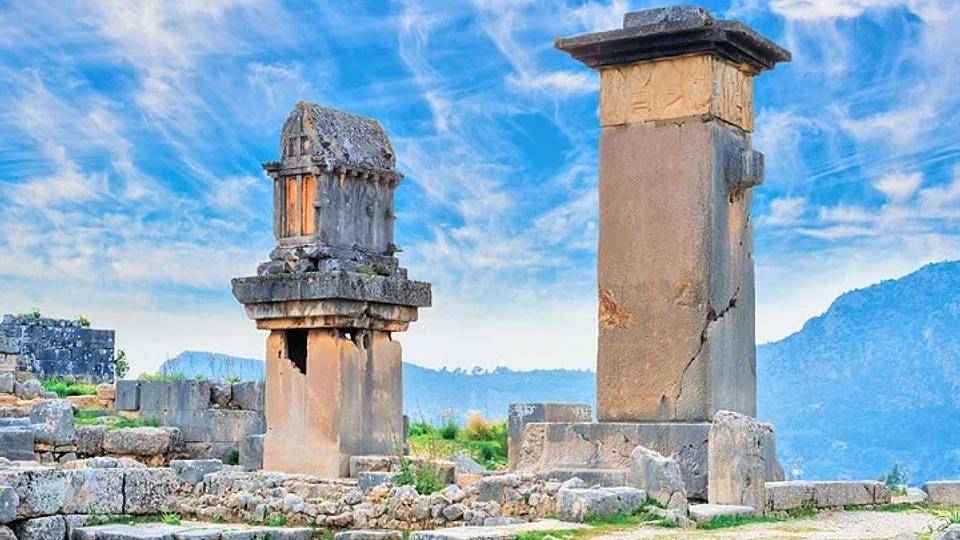 Xanthos, das UNESCO-Weltkulturerbe in Kaş